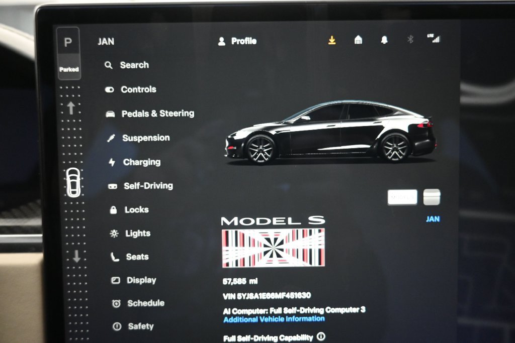 Used 2021 Tesla Model S Plaid AWD/4WD image 12