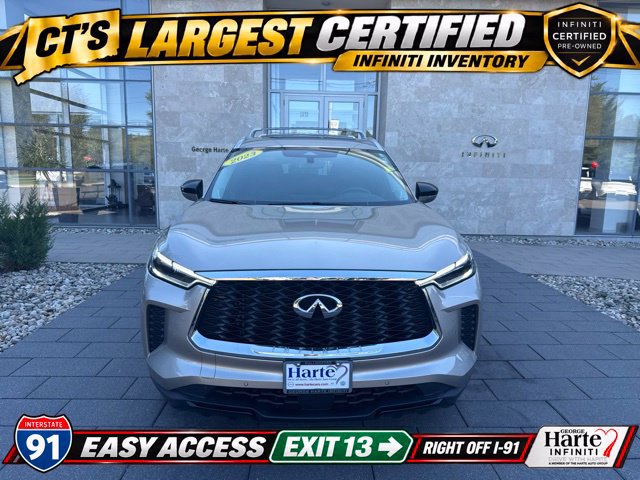 Certified 2023 INFINITI QX60 Luxe w/ Performance Audio Package AWD/4WD image 3