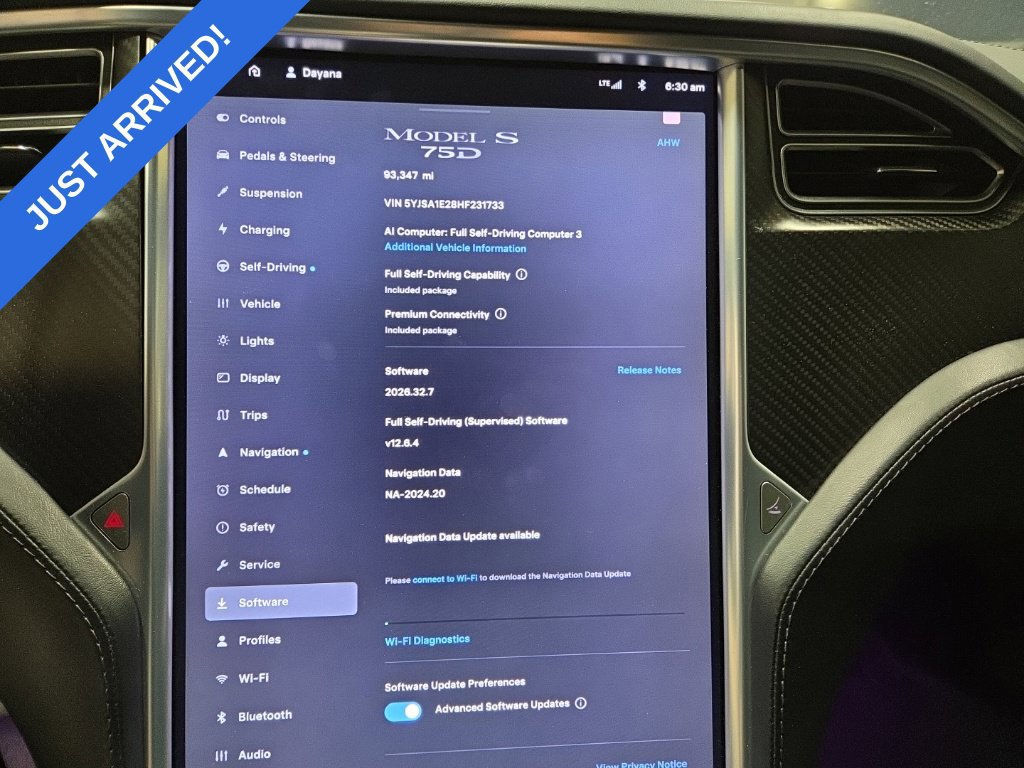 Used 2017 Tesla Model S 75D AWD/4WD image 7
