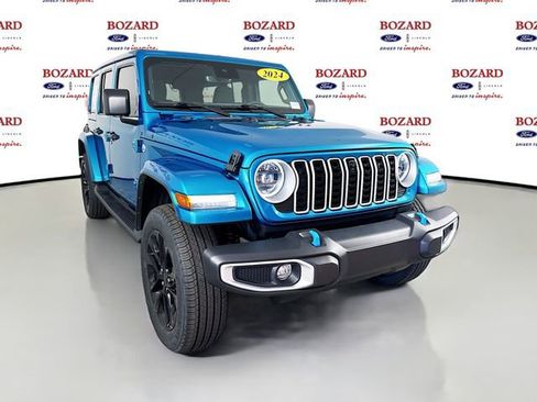 Used 2024 Jeep Wrangler Unlimited Sahara w/ Technology Group image 1