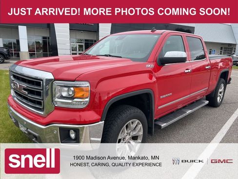 Used 2014 GMC Sierra 1500 SLT w/ SLT Crew Cab Value Package AWD/4WD image 1
