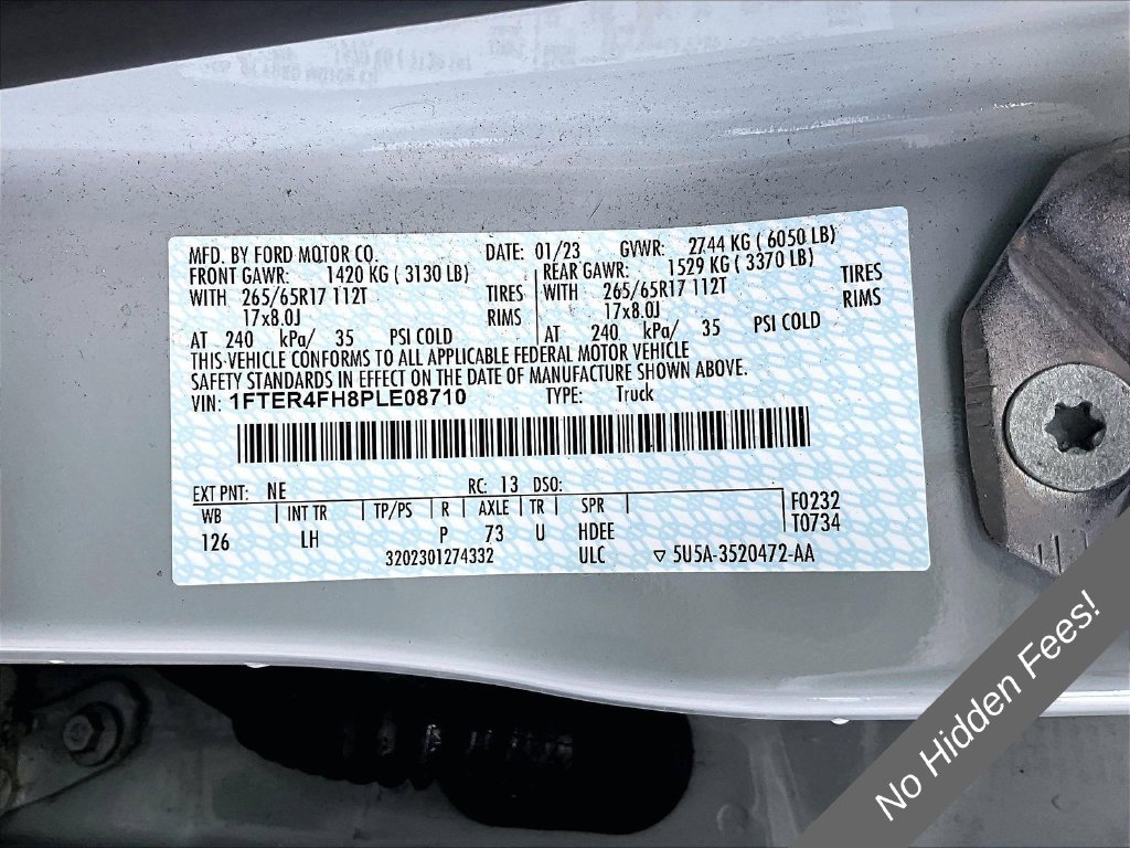 Used 2023 Ford Ranger XLT w/ Equipment Group 302A High AWD/4WD image 19