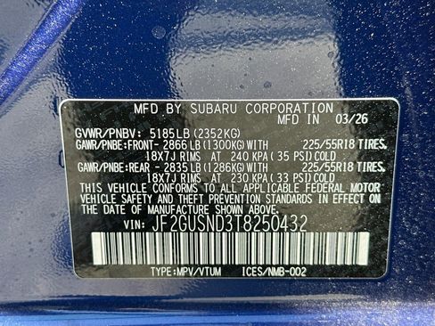 New 2026 Subaru Crosstrek 2.5i Limited AWD/4WD image 35