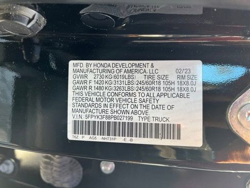 Used 2023 Honda Ridgeline Black Edition image 13