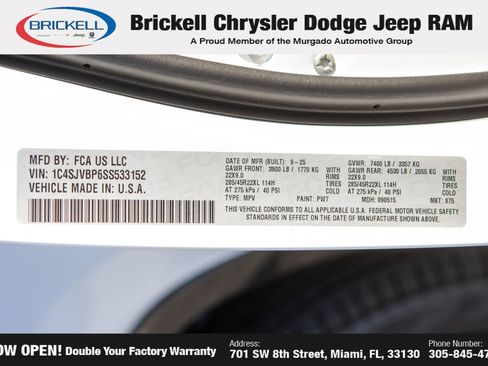 New 2025 Jeep Wagoneer Series II w/ Convenience Group I image 38