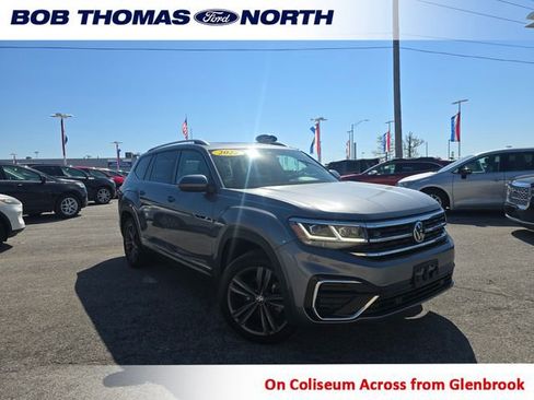 Used 2022 Volkswagen Atlas SEL R-Line AWD/4WD image 1