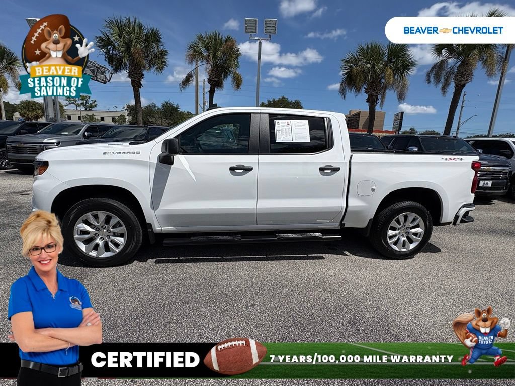 Used 2025 Chevrolet Silverado 1500 Custom AWD/4WD image 4