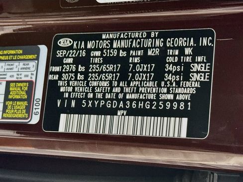 Used 2017 Kia Sorento AWD image 34