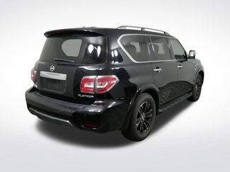 Used 2019 Nissan Armada Platinum w/ Captain's Chairs Package AWD/4WD video 3