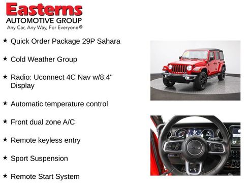 Used 2023 Jeep Wrangler Sahara 4xe w/ Cold Weather Group image 11