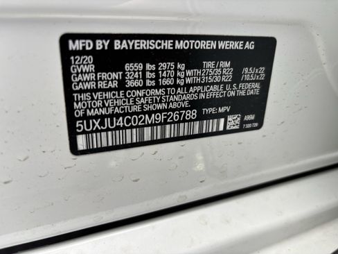 Used 2021 BMW X5 M50i w/ Premium Package image 37