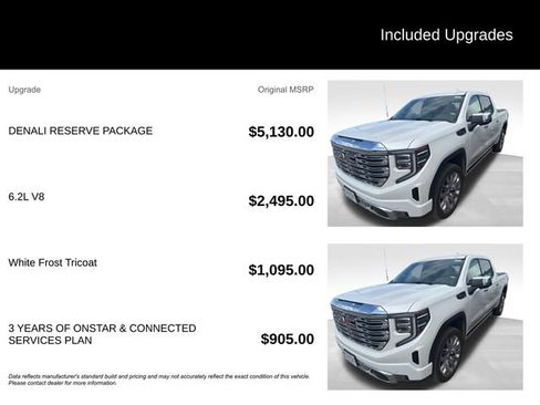 Used 2022 GMC Sierra 1500 Denali w/ Denali Reserve Package AWD/4WD image 5