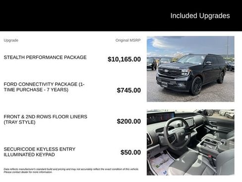 New 2027 Ford Expedition Max Platinum w/ Stealth Performance Package AWD/4WD image 5