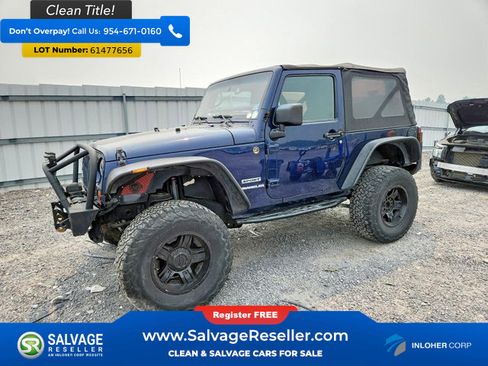 Used 2013 Jeep Wrangler Sport w/ Connectivity Group AWD/4WD image 1