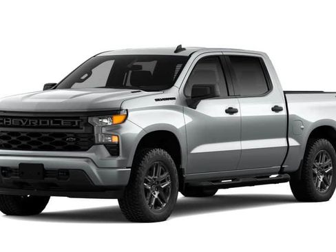 New 2026 Chevrolet Silverado 1500 Custom w/ Turbomax Blackout Package AWD/4WD image 27