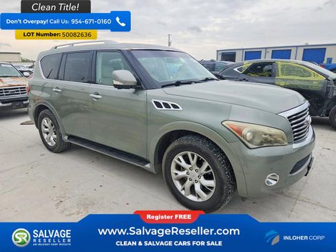 Used 2012 INFINITI QX56 4WD w/ Theater Pkg image 5
