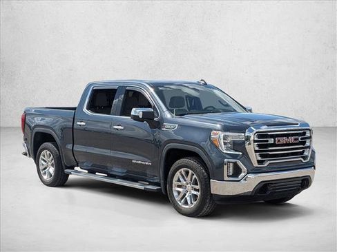 Used 2021 GMC Sierra 1500 SLT w/ SLT Convenience Package AWD/4WD image 3