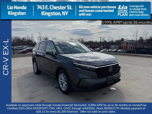 Certified 2024 Honda CR-V EX-L image 1