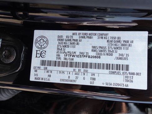Used 2023 Ford F150 Lariat w/ Equipment Group 502A High AWD/4WD image 23