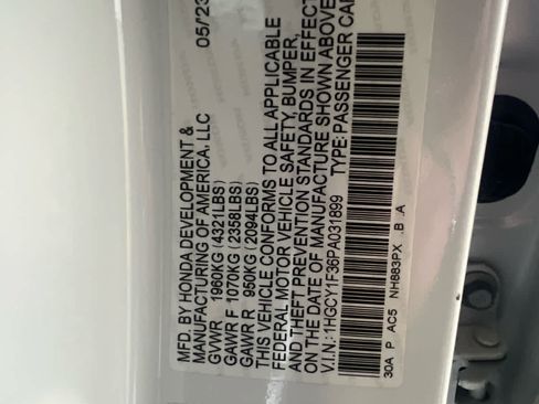 Used 2023 Honda Accord EX image 21