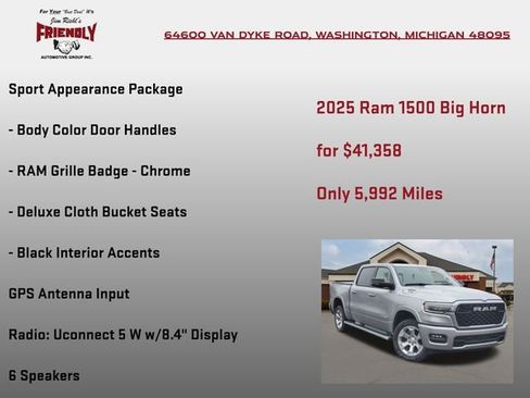 Used 2025 RAM 1500 Big Horn image 25