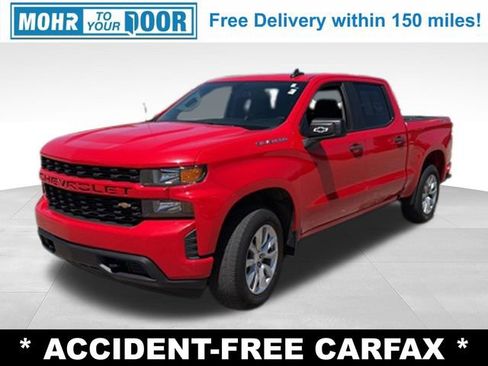 Used 2020 Chevrolet Silverado 1500 Custom w/ Custom Value Package AWD/4WD image 1