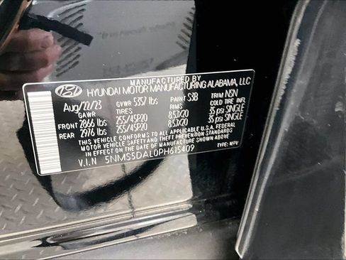 Certified 2023 Hyundai Santa Fe Calligraphy AWD/4WD image 34