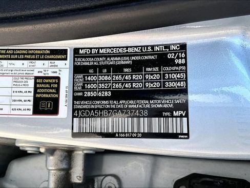 Used 2016 Mercedes-Benz GLE 350 4MATIC image 4