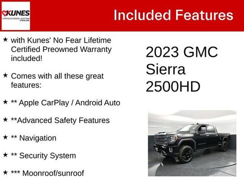 Used 2023 GMC Sierra 2500 Denali w/ Denali Black Diamond Edition AWD/4WD image 4