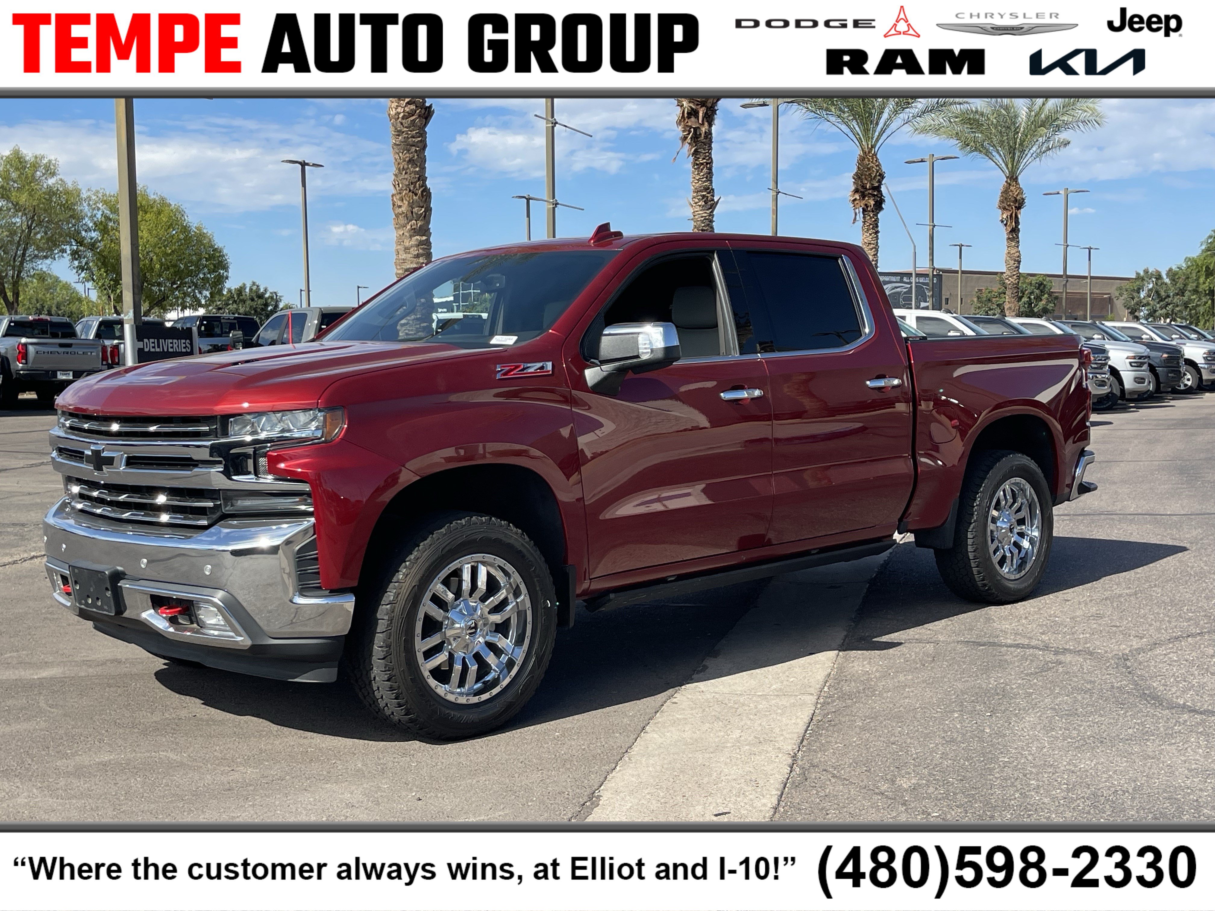 Used 2020 Chevrolet Silverado 1500 LTZ AWD/4WD image 1