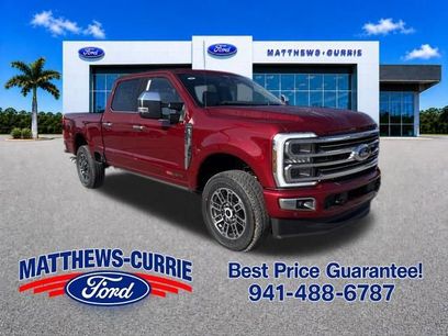 New 2026 Ford F350 Platinum w/ Platinum Plus Package