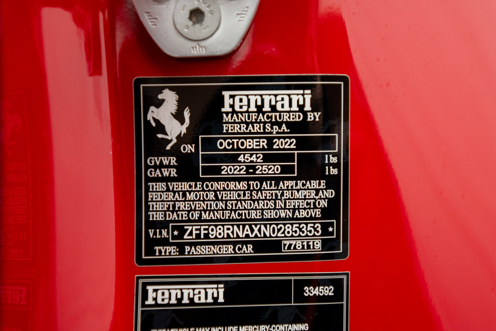 Used 2022 Ferrari Roma RWD image 50