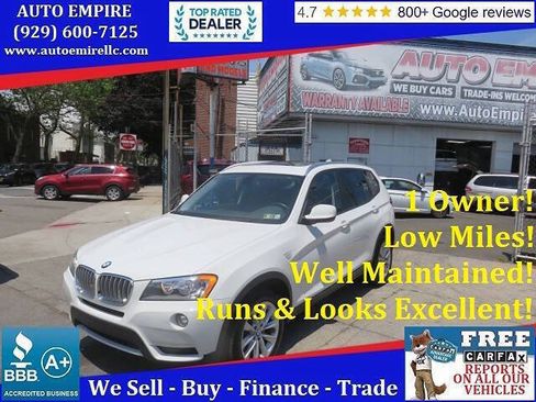Used 2013 BMW X3 xDrive28i AWD/4WD image 1