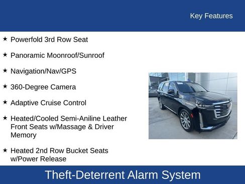 Used 2023 Cadillac Escalade Premium Luxury Platinum AWD/4WD image 37