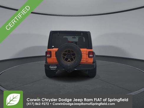 Certified 2025 Jeep Wrangler Unlimited Sport AWD/4WD image 2