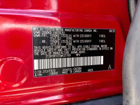 Certified 2025 Toyota RAV4 LE FWD image 36