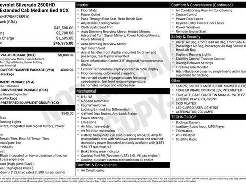 Used 2021 Chevrolet Silverado 2500 Custom w/ Custom Value Package image 29