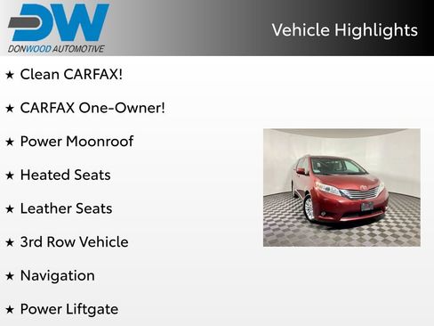 Used 2017 Toyota Sienna XLE w/ XLE Navigation Package image 3