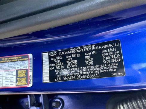 Used 2024 Hyundai Tucson Limited image 37