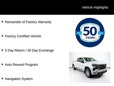 Used 2024 Chevrolet Silverado 1500 High Country w/ High Country Premium Package AWD/4WD image 6