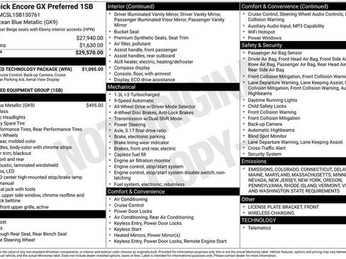 Used 2025 Buick Encore GX Preferred w/ Advanced Technology Package image 6