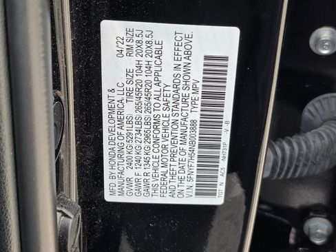 Used 2022 Honda Passport EX-L image 43