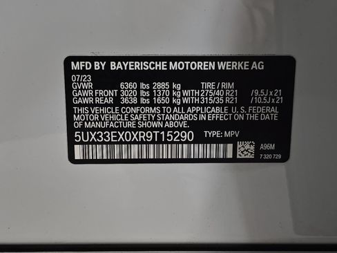 Used 2024 BMW X6 xDrive40i w/ Premium Package AWD/4WD image 34
