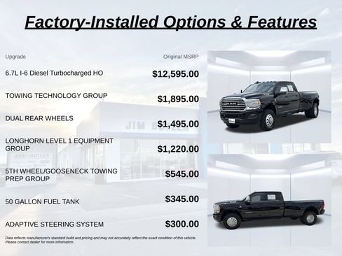 Used 2024 RAM 3500 Limited w/ Towing Technology Group AWD/4WD image 3
