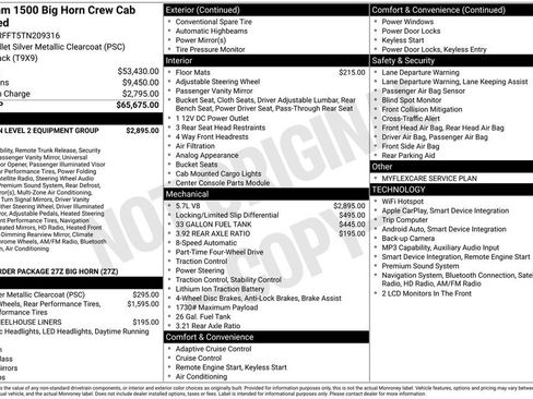 Used 2026 RAM 1500 Big Horn AWD/4WD image 41