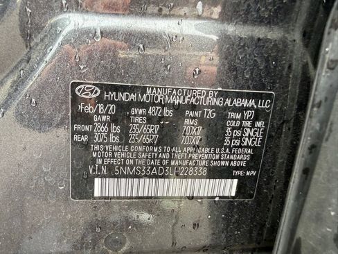 Used 2020 Hyundai Santa Fe SEL FWD image 31