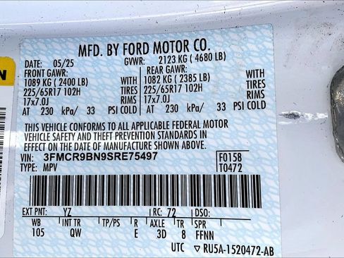 Used 2025 Ford Bronco Sport Big Bend AWD/4WD image 30
