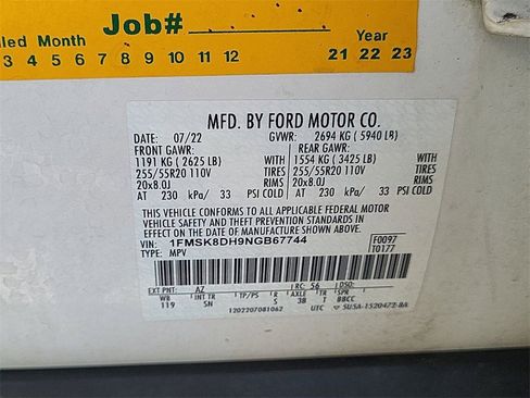 Used 2022 Ford Explorer XLT w/ Equipment Group 202A image 40