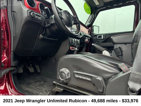 Used 2021 Jeep Wrangler Unlimited Rubicon image 10