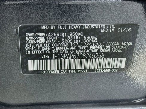 Used 2016 Subaru Impreza 2.0i Sport Premium w/ Popular Package #1 AWD/4WD image 24